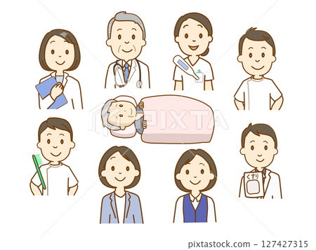 Medical team, medical cooperation 127427315