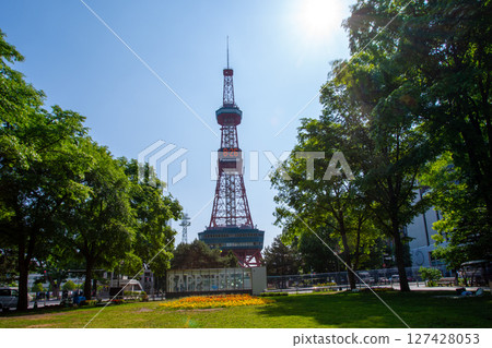 札幌電視塔札幌大通公園 127428053