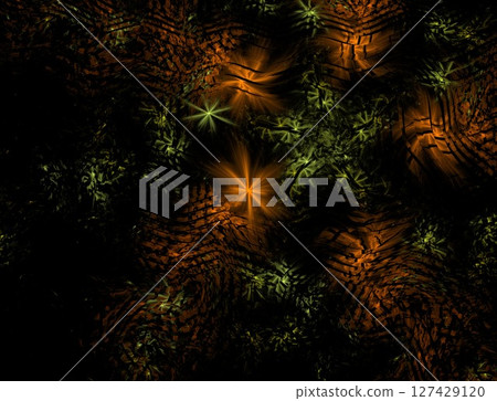 Imaginatory fractal abstract background Image 127429120