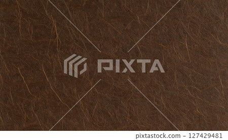 AI image: Dark brown washi paper texture AI image: Dark brown washi paper texture 127429481
