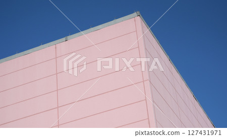 Pink building corner Pink building corner 127431971