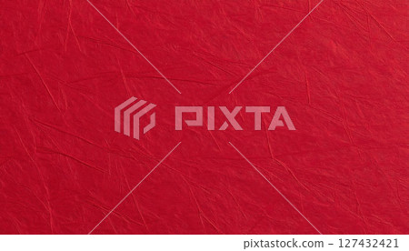 AI圖像:鮮紅色的日本紙背景素材 AI圖像:鮮紅色的日本紙背景素材 127432421