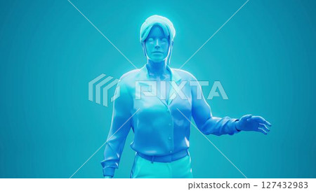 woman_ear_bluelight_bishair 127432983