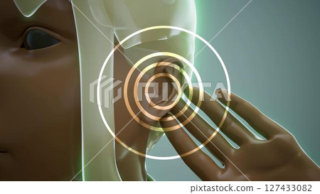 woman_ear_green 127433082