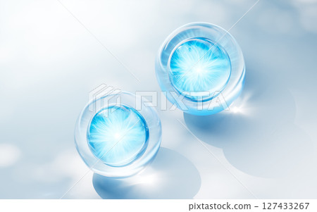 serum, waterdrop, shampoo 127433267