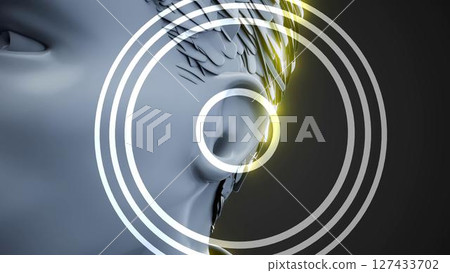 man_ear_grey 127433702