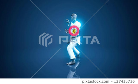 man_kick_turn_liver man_kick_turn_liver 127433736