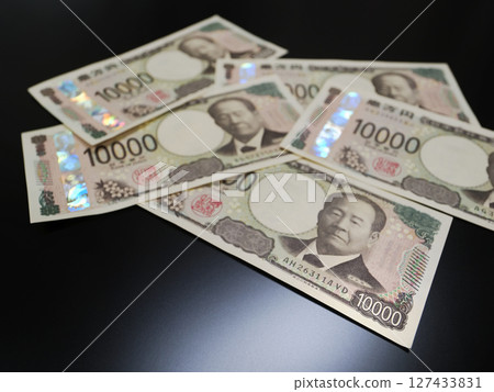 10000日元票據的圖像 10000日元票據的圖像 127433831