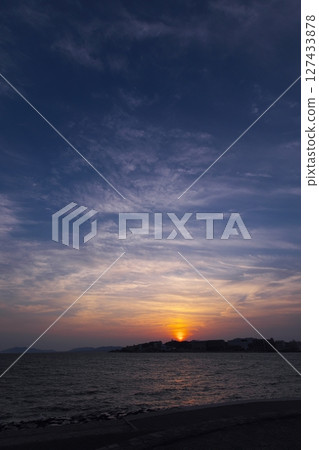 松江市 - 日本百佳日落 - 宍道湖日落 松江市 - 日本百佳日落 - 宍道湖日落 127433878