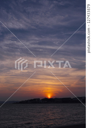 Matsue City - Japan's 100 Best Sunsets - Sunset at Lake Shinji Matsue City - Japan's 100 Best Sunsets - Sunset at Lake Shinji 127433879