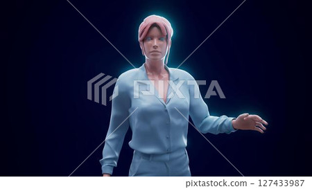 woman_ear_bluedark 127433987