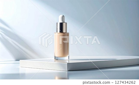 Bottle beauty makeup cosmetics foundation beauty image background wallpaper frame material 127434262