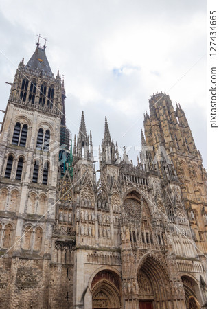 Cathedral Notre Dame of Rouen in France 127434665