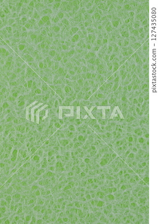 和紙與摺紙製成的背景材料（黃綠色、斑駁圖案） 127435080