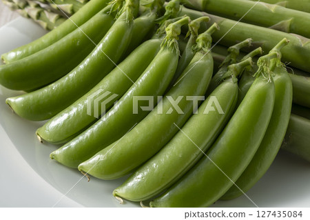 Fresh snap pea 127435084