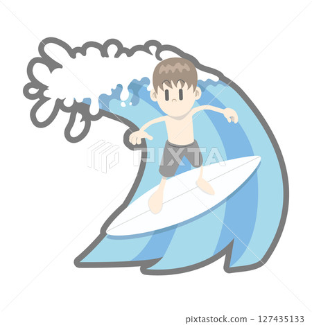 一個衝浪的人 127435133