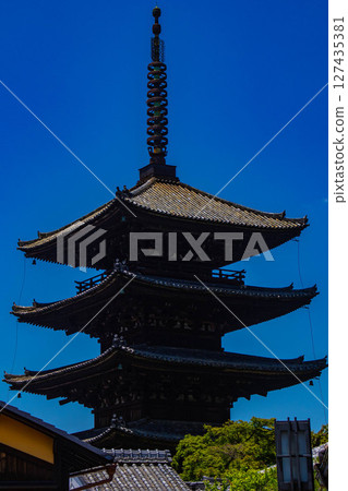 【京都風光】法觀寺:八坂塔的美麗剪影 【京都風光】法觀寺:八坂塔的美麗剪影 127435381