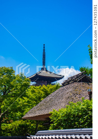 【京都風光】法觀寺:八坂塔的美麗剪影 【京都風光】法觀寺:八坂塔的美麗剪影 127435391