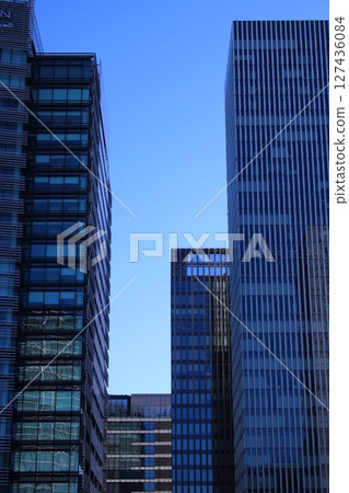 建築與藍天,城市景觀圖像 建築與藍天,城市景觀圖像 127436084