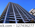 View of a high-rise apartment building 127436277