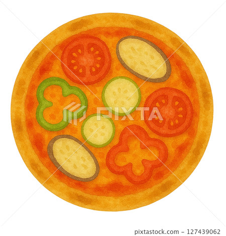 [Pizza] Ortolana's illustration 127439062