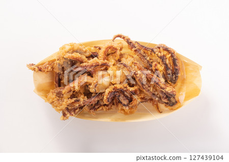 魷魚觸手船形拼盤 127439104