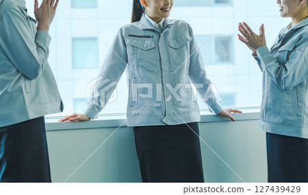 Business image of a woman in work clothes Business image of a woman in work clothes 127439429