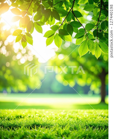 AI 圖片:陽光照射下的新鮮綠葉 AI 圖片:陽光照射下的新鮮綠葉 127440198