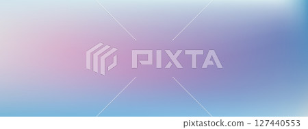 Blurry abstract gradient with mesh effect. Blue and lavender colors merge in light background. Minimal soft design with gentle transitions and pastel y2k tones. 127440553