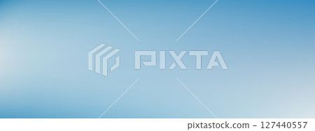 Light mesh gradient background with blue and white blend. Abstract pastel sky with soft blur effect. Cold liquid color transition in minimal design. Vector illustration. 127440557