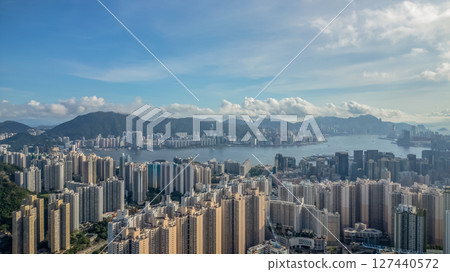 June 8 2025 View of Urban Cityscape Near Serene Water June 8 2025 View of Urban Cityscape Near Serene Water 127440572