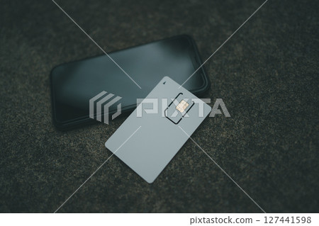 SIM card holder and smartphone 127441598