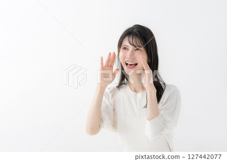 女人打電話 127442077