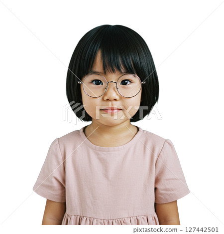 戴眼鏡的女孩 127442501