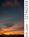 美麗的夕陽天空 127442958