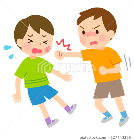 孩子說話前先動手，打架，情緒控制 127443296