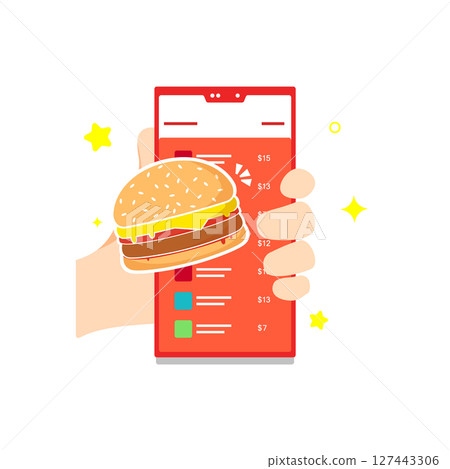 Get Delicious Burgers with Easy Mobile Ordering 127443306