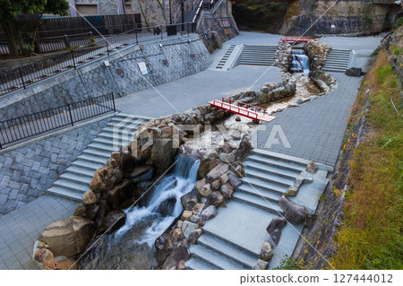 兵庫縣神戶的秋天 - 有馬溫泉與秋葉 - 有馬川濱水公園 127444012
