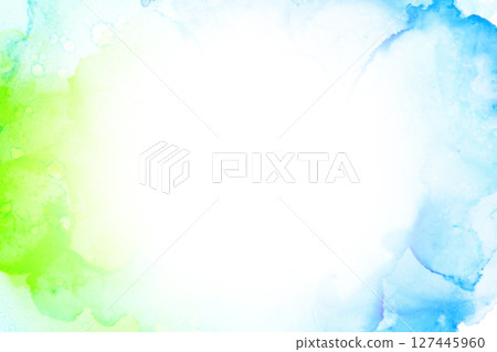 Watercolor frame background material Watercolor frame background material 127445960
