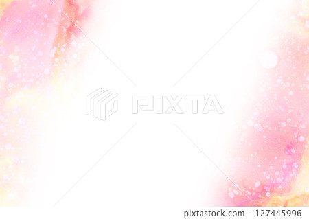 水彩畫框背景材料 127445996