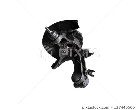 Steering knuckle or Front hub carrier include clipping path Steering knuckle or Front hub carrier include clipping path 127446500