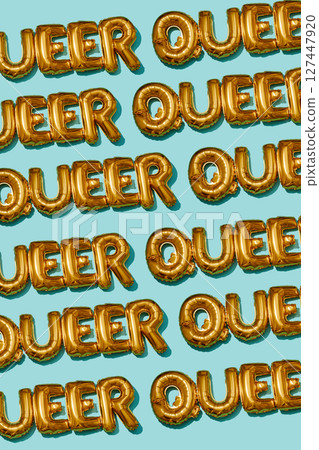 pattern featuring the repeated word queer pattern featuring the repeated word queer 127447920