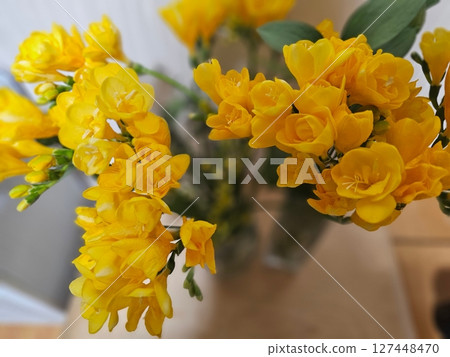 Bouquet of yellow flowers Bouquet of yellow flowers 127448470