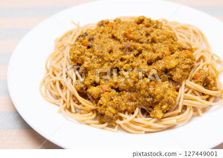 美味的肉末咖哩意麵 美味的肉末咖哩意麵 127449001