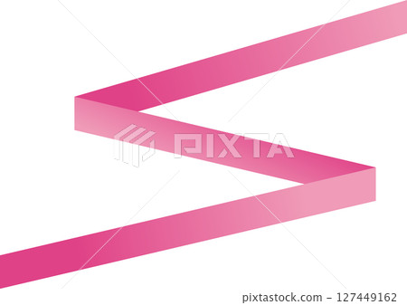 Simple straight ribbon Simple straight ribbon 127449162