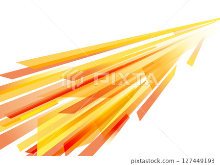 橙色速度線影像背景 127449193