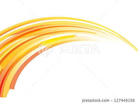 橙色波浪影像背景 127449198