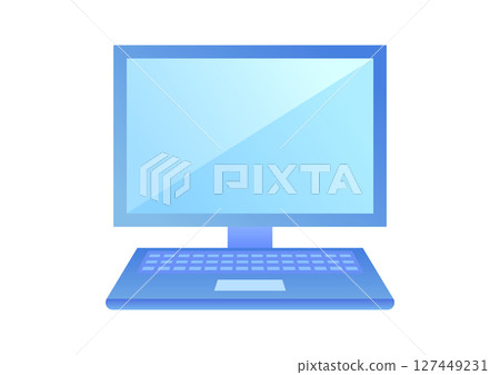 平板電腦插圖素材 平板電腦插圖素材 127449231