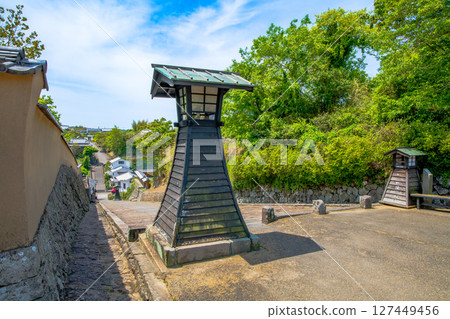 大分縣杵築市的街道景觀 127449456