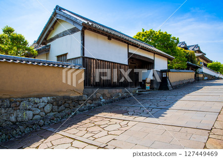 大分縣杵築市的街道景觀 127449469